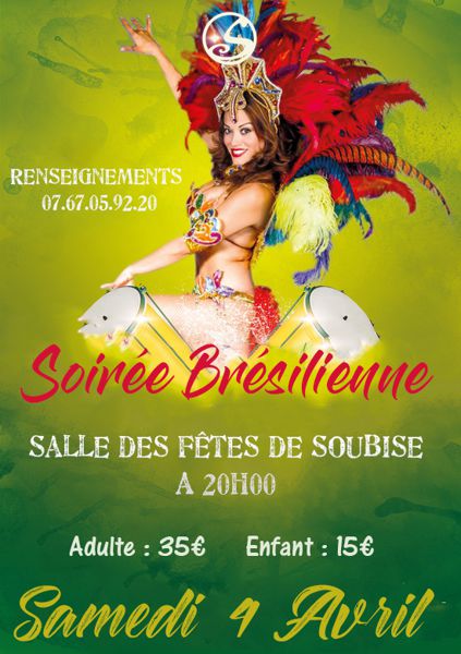 SOIRÉE BRÉSILIENNE AVEC REPAS