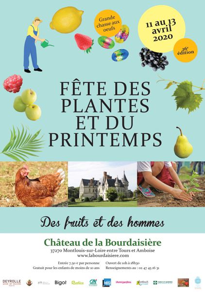 Fête des Plantes et du Printemps au château de la Bourdaisière