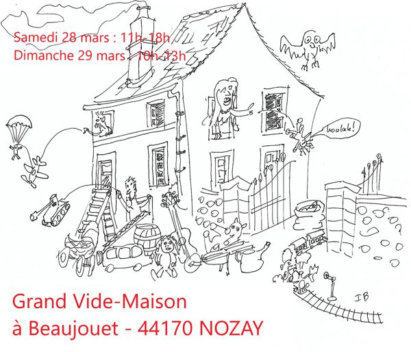 Grand Vide-Maison / Brocante à NOZAY