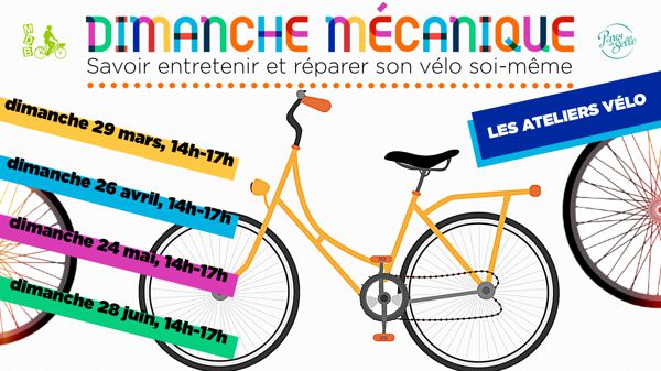 Dimanche Mécanique : les ateliers vélo