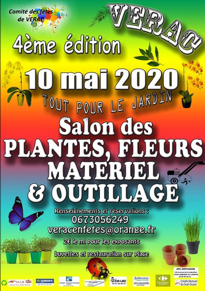 4ème SALON DES FLEURS et PLANTES à VERAC