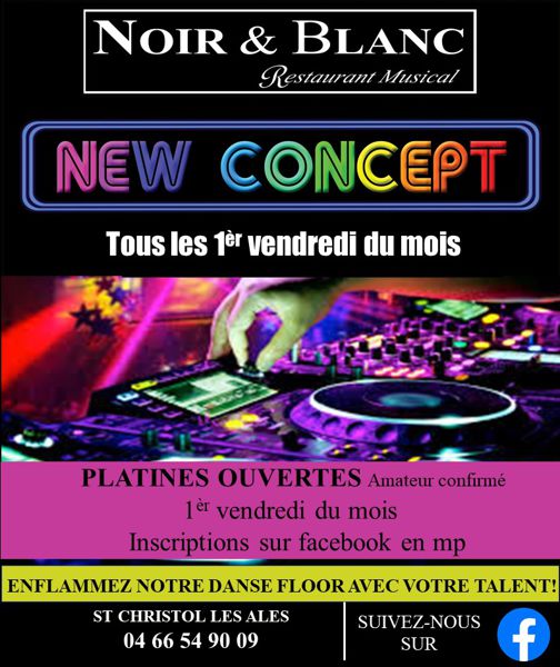 Soirée Platines ouvertes