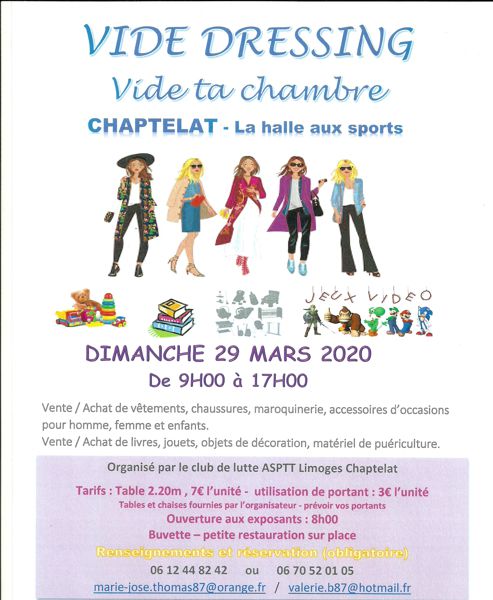 Vide dressing / Vide ta chambre