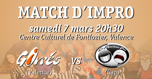 Match d'improvisation - Givrés vs Les Machins Pro