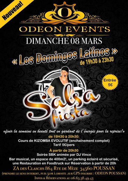 Soirée SALSA LOS DOMINGOS LATINOS