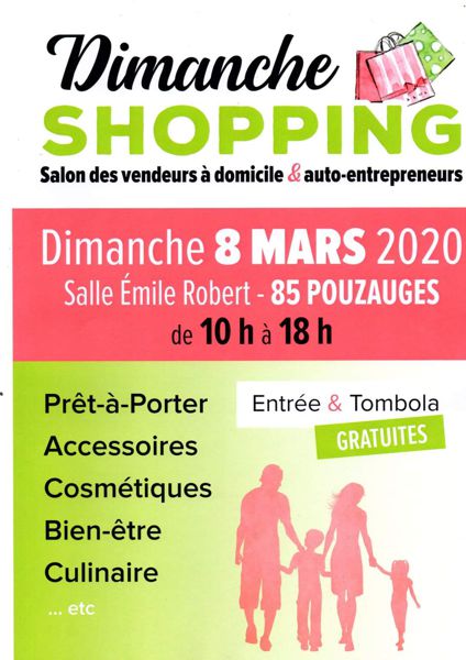 SALON DIMANCHE SHOPPING