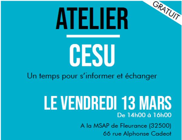 Atelier CESU+