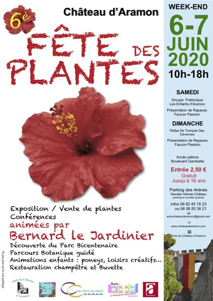 Fête des Plantes du Château d'Aramon