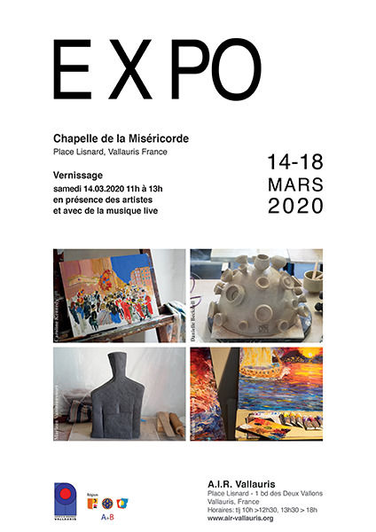 Exposition d'oeuvres artistiques