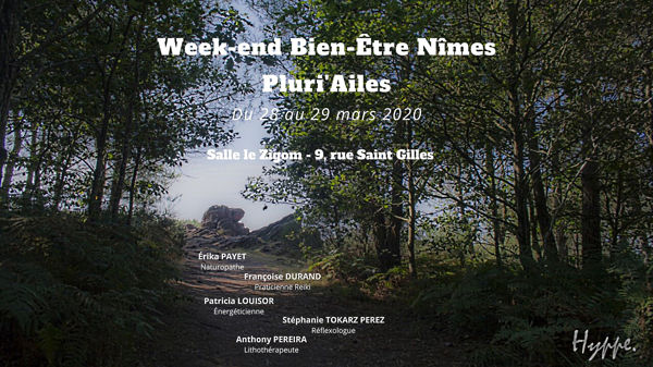 Week-end bien-être Nîmes 2020 - Groupe Pluri'Ailes