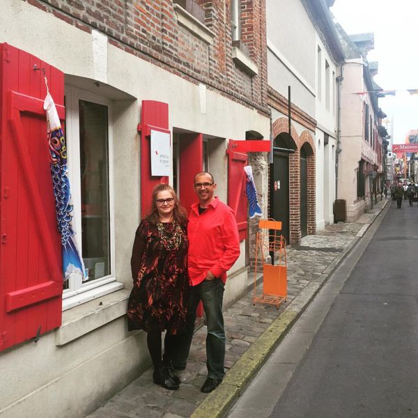 Galerie Entre tissu et papier à Honfleur