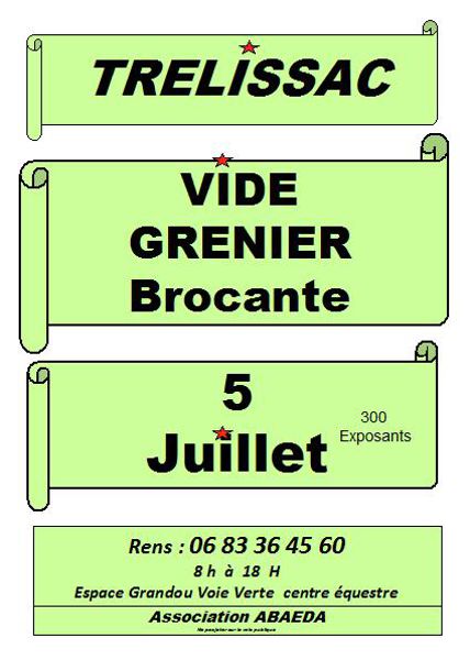 grand vide grenier Trélissac