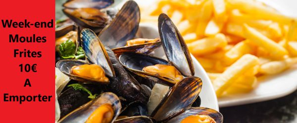 WEEK-END moules-frites à emporter