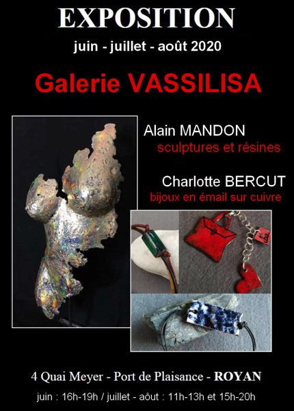 Exposition Sculptures et emaux