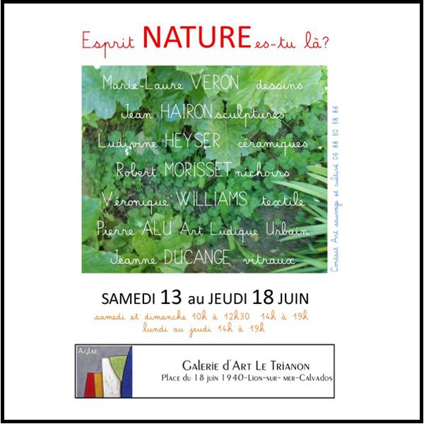 esprit NATURE es-tu là?