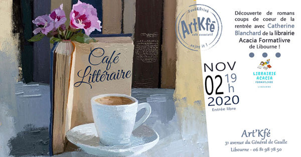 Café Littéraire : rentrée littéraire avec Formatlivre