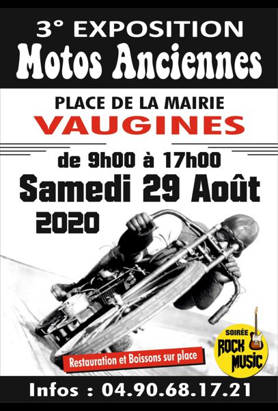 Exposition de motos anciennes - 3° édition
