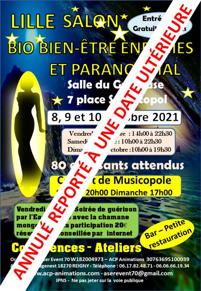 LILLE SALON BIO BIEN-ÊTRE ÉNERGIES ET PARANORMAL