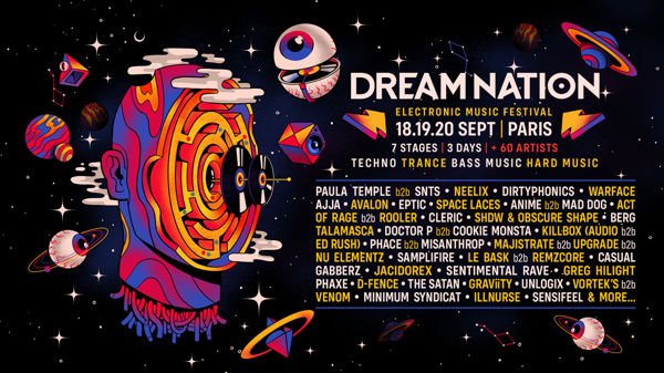 18-19-20 Sept 2020 | DREAM NATION FESTIVAL | PARIS
