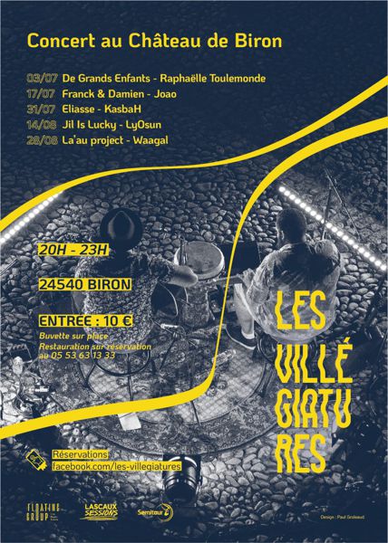 Les Villégiatures : concerts au château de Biron