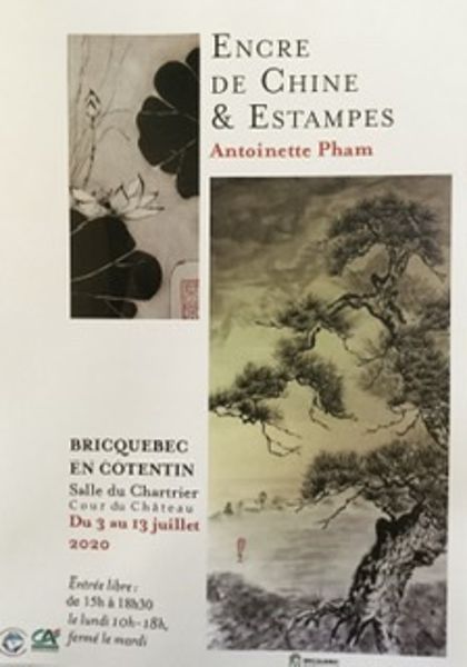 Encre de Chine et estampes d’Antoinette Pham