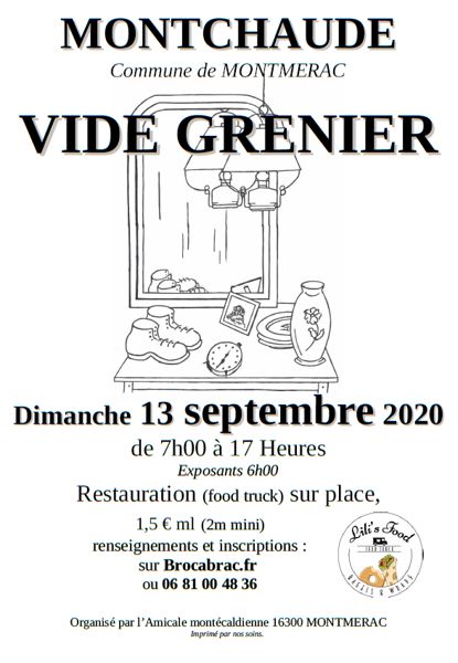 Vide grenier de Montchaude