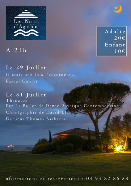 Festival Les Nuits d'Agathos 2020