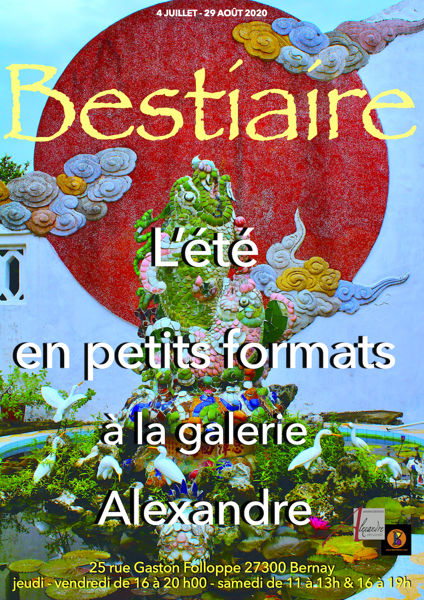 exposition Le bestiaire en petits formats