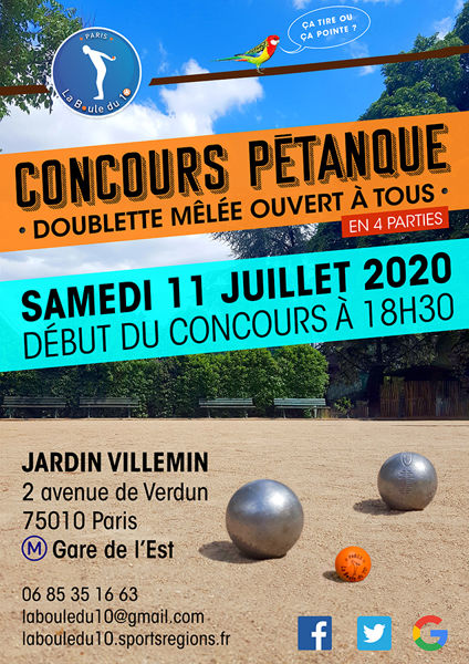 Concours pétanque