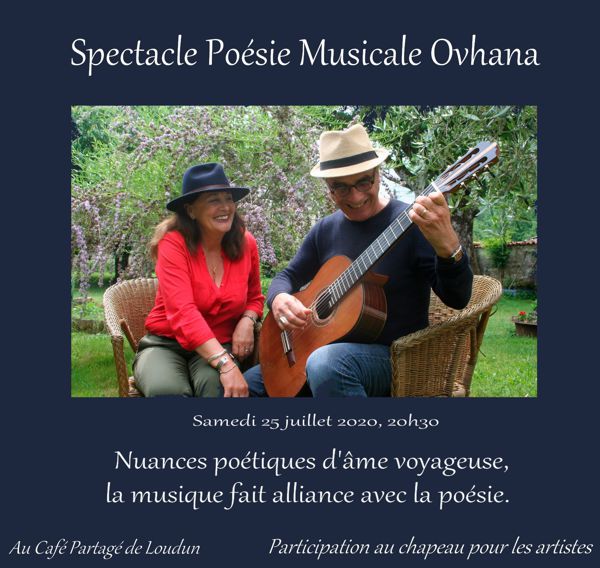 Ovhana, Soirée Poésie musicale