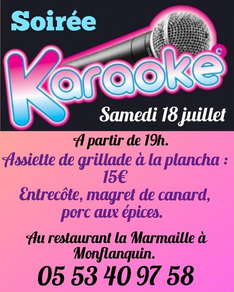 Soirée Karaoké