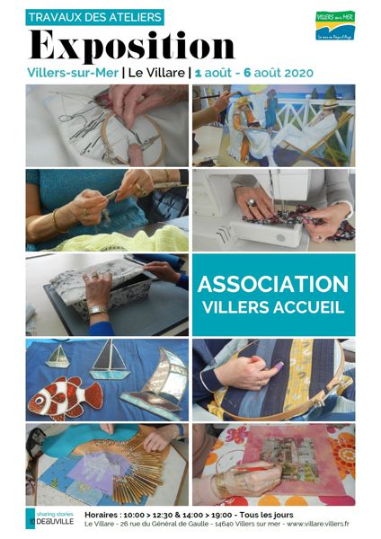 Exposition des travaux des ateliers Villers Accueil