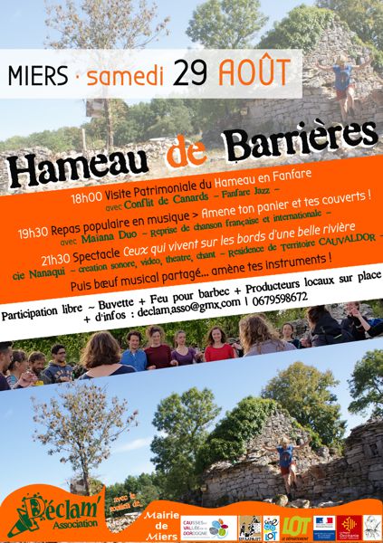 Fête des Chantiers Bénévoles au Hameau de Barrières