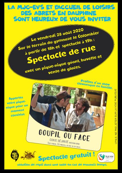 Goupil ou Face  spectacle de rue