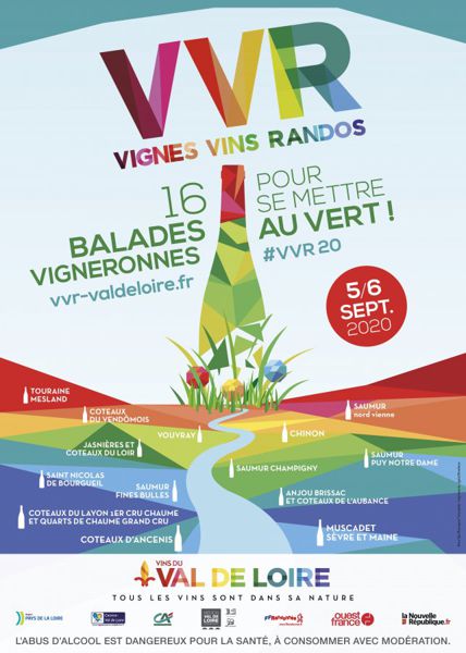 Randonnées VVR au cœur de l’appellation saint-nicolas-de-bourgueil - samedi 5 septembre