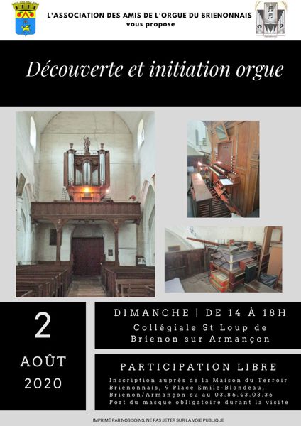 Découverte et initiation orgue