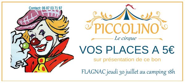 Spectacle du cirque Piccolino