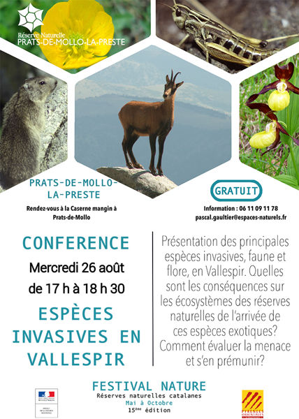 Conférence sur les espèces invasives en Vallespir