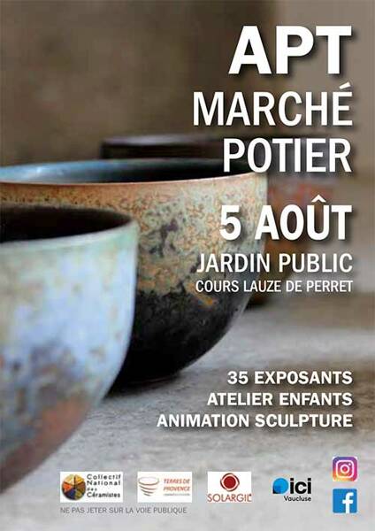 37ème Marché Potier de Apt