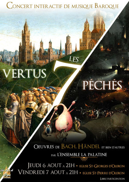 Concert baroque : Les 7 Péchés et les 7 Vertus