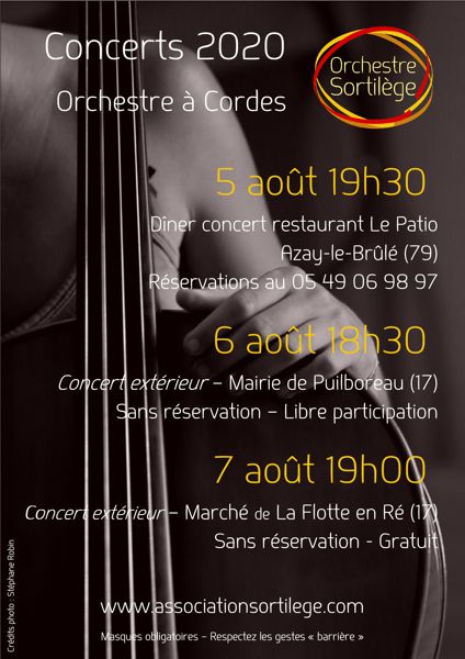 Concert Orchestre à Cordes Sortilège