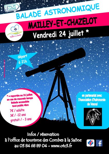 Soirée astronomique