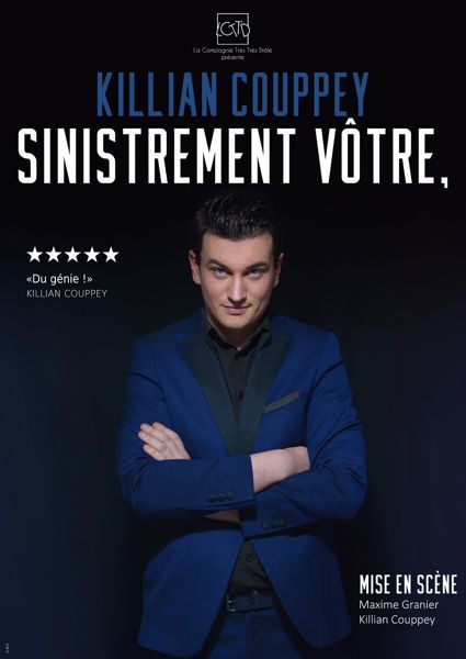 Killian Couppey dans Sinistrement Vôtre,