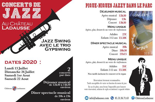 Les Pique-Niques Jazzy du restaurant Ladausse