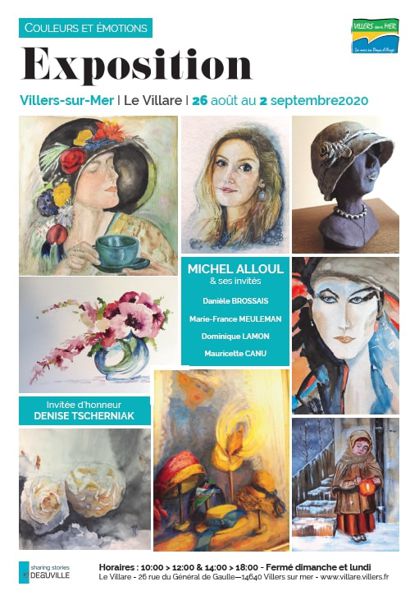 Exposition peinture par Michel Alloul