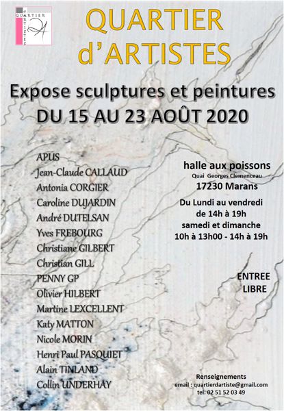 EXPOSITION QUARTIER D'ARTISTES