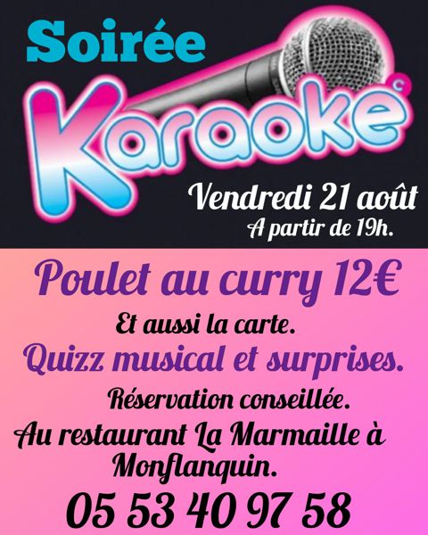 Soirée Karaoké
