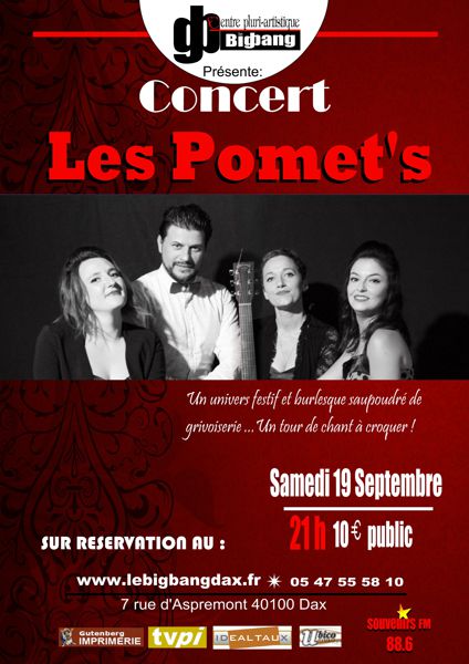 Concert les Pomet's