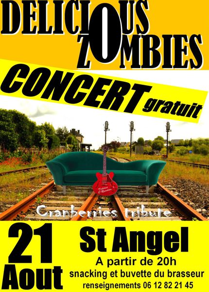 Concert de Délicious Zombies tribute the Cranberries. Irish group