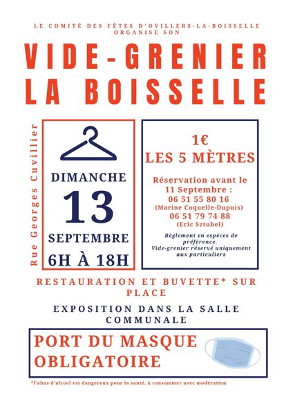 BRADERIE ANNUELLE DE LA BOISSELLE